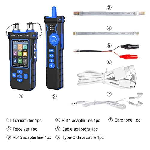 Network Cable Tester - RJ45 RJ11 cable continuity testing