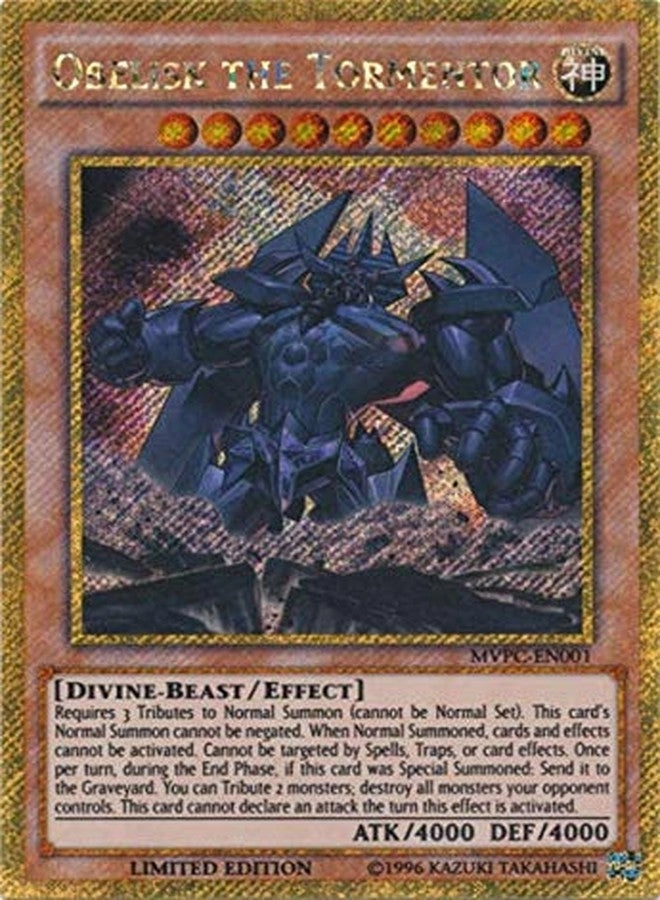 Yu-Gi-Oh! Obelisk The Tormentor MVPC-EN001