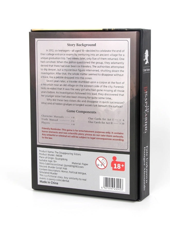 The Disappearing Sisters - Interactive Role Playing Game