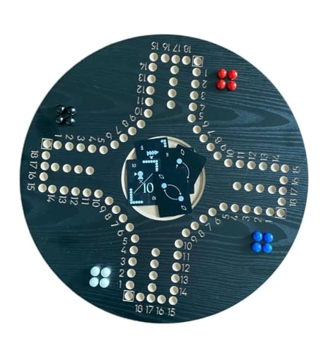 Board Game - 4 players black Wood