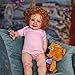 Reborn Baby Doll - 26 inch Hand Rooted Curly Hair Weighted Body Ages 3+