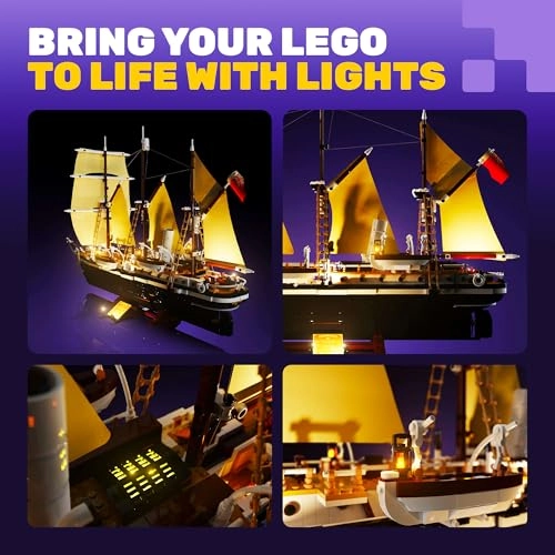 Light Kit Compatible with LEGO The Endurance #10335 - Boat