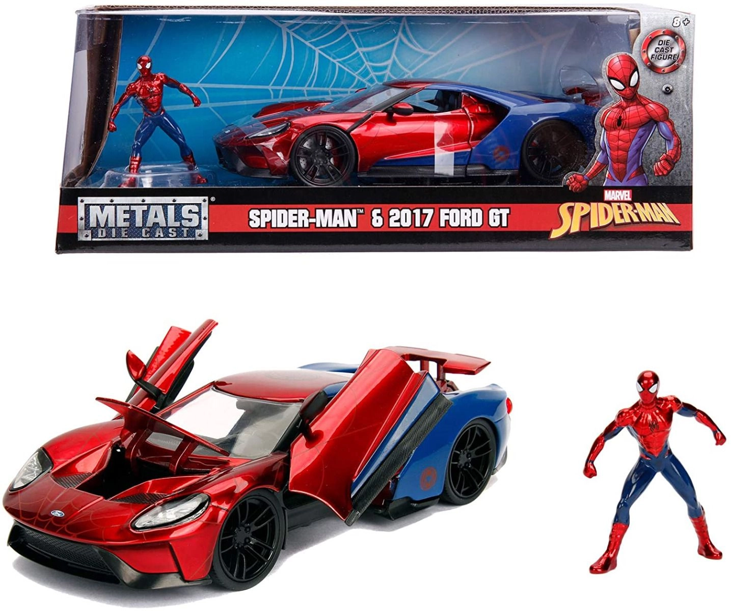 Spiderman 2017 Ford GT - 1:24