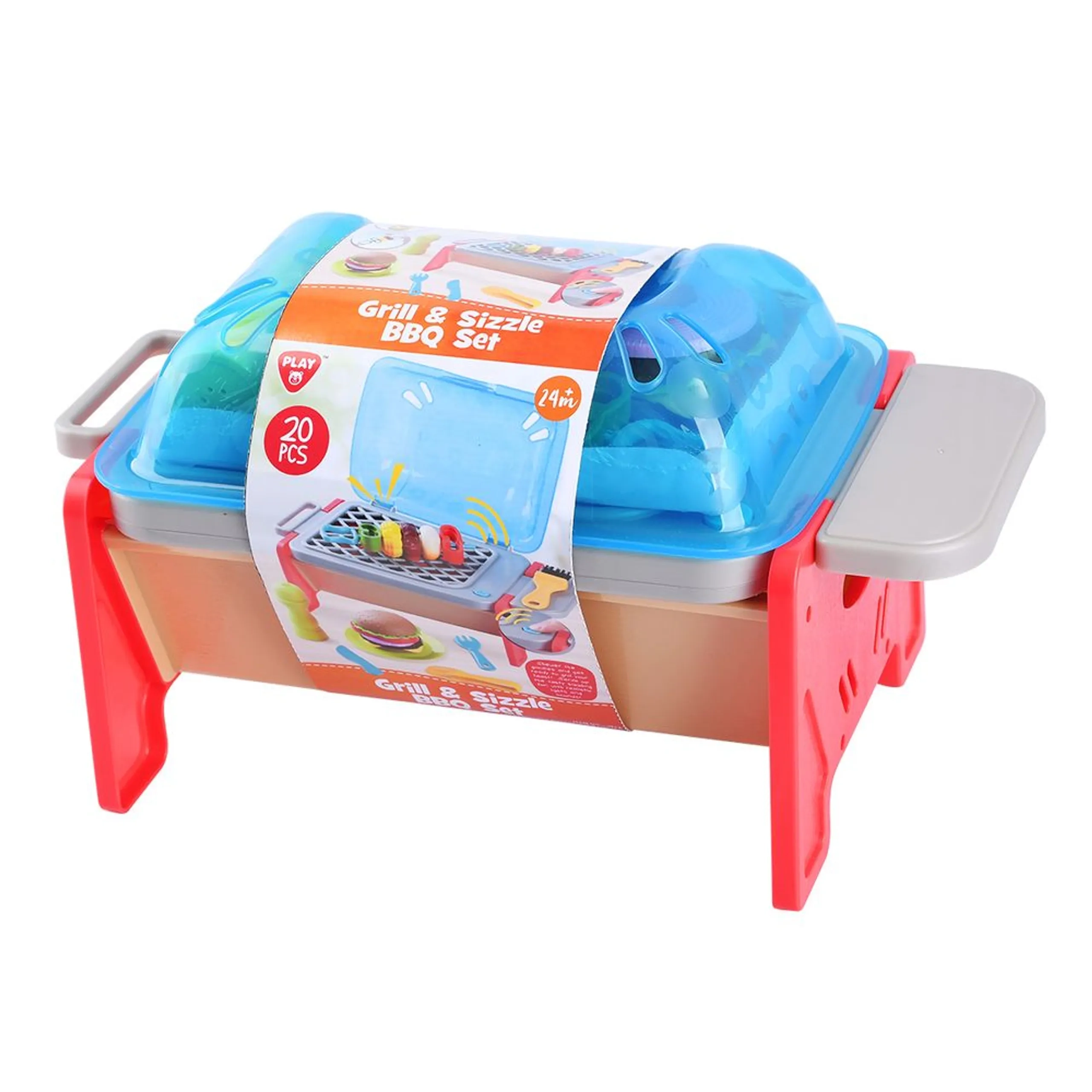 Play&Go Grill & Sizzle Bbq Set - 20 pcs (2169971-3614_PL)