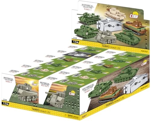 T34/75 - 1:72 + Sherman M4A3 + Panzer III Ausf. L + Cromwell Mk.IV + T-34-85 + SOMUA S-35 + A7V