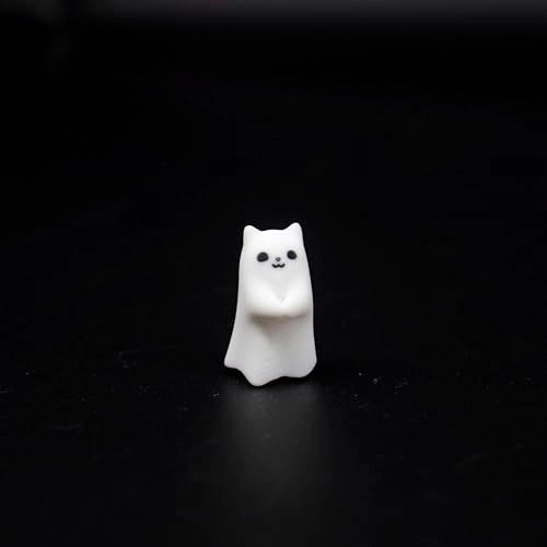 Artisan Keycaps - Cute Ghost Shine Through Resin