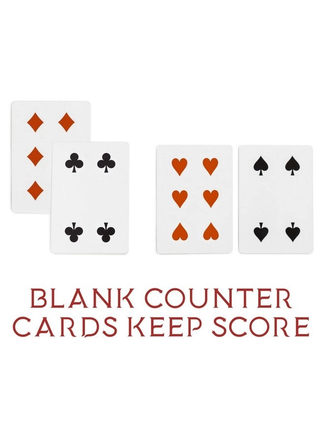 Euchre Card Game - 2 Specialty Decks Pre-Stripped To 33 Cards