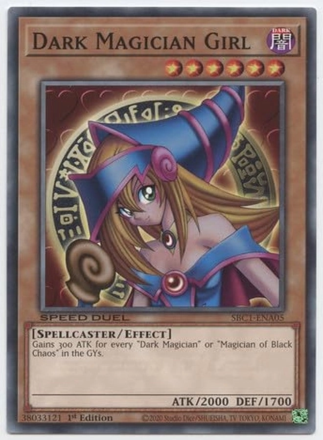 Yu-Gi-Oh! Dark Magician Girl SBC1-ENA05 - 1st Edition