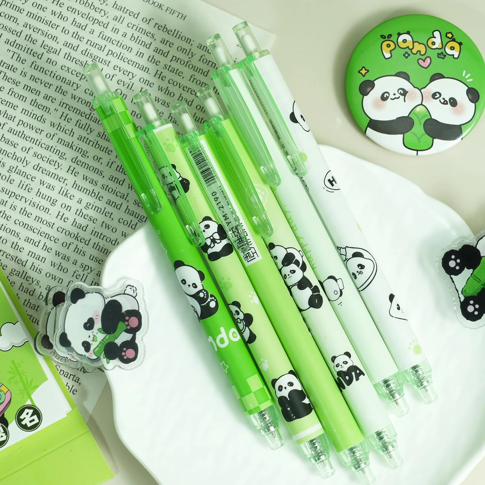 Cute Erasable Pen - 12-Pack 0.5mm