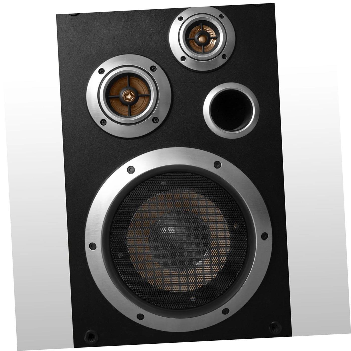 Car Subwoofer Speaker Grill Covers - 2 Pcs Black Mesh Design