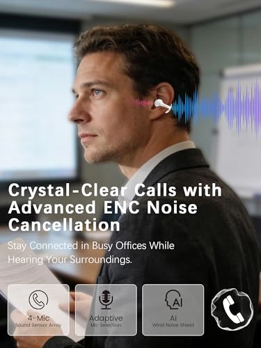 Open Ear Earbuds Wireless Earbud