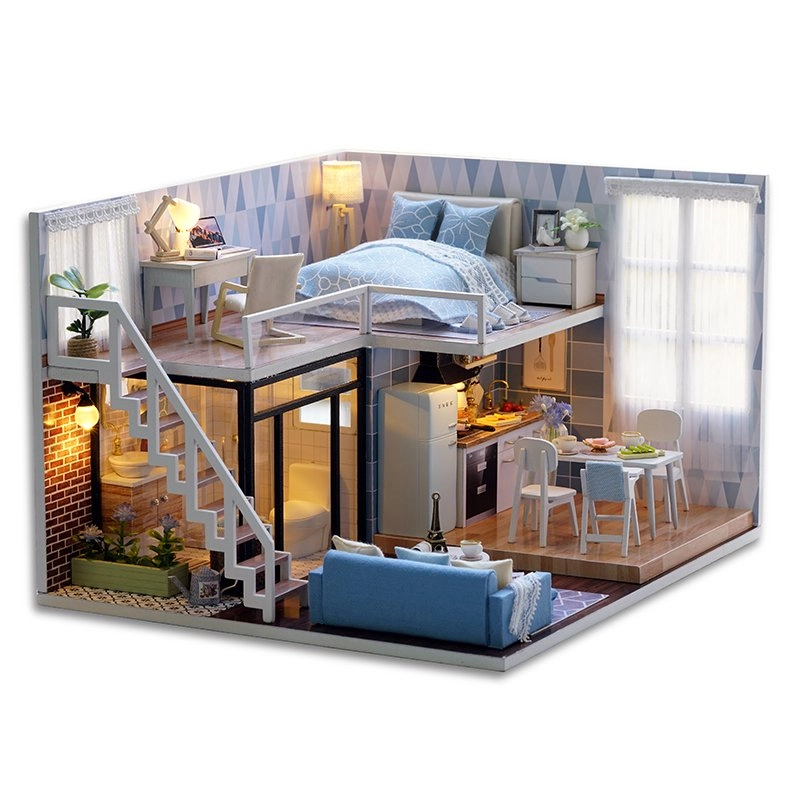 DIY Miniatures Dollhouse Kit - 1:24