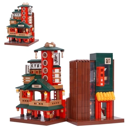 Street View Mini Building Blocks - Hongya Hot Pot 1006 pcs