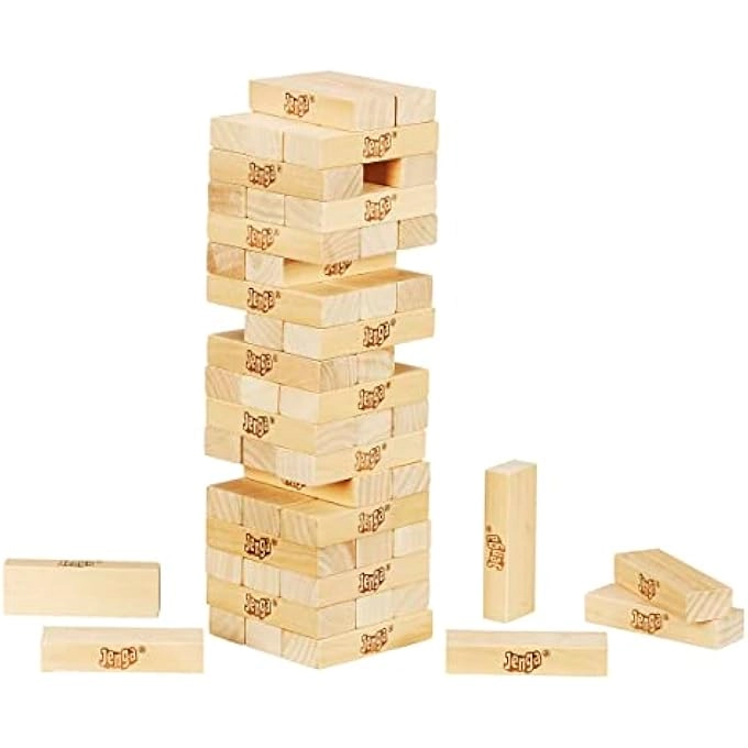 JENGA - CLASSIC GENUINE HARDWOOD