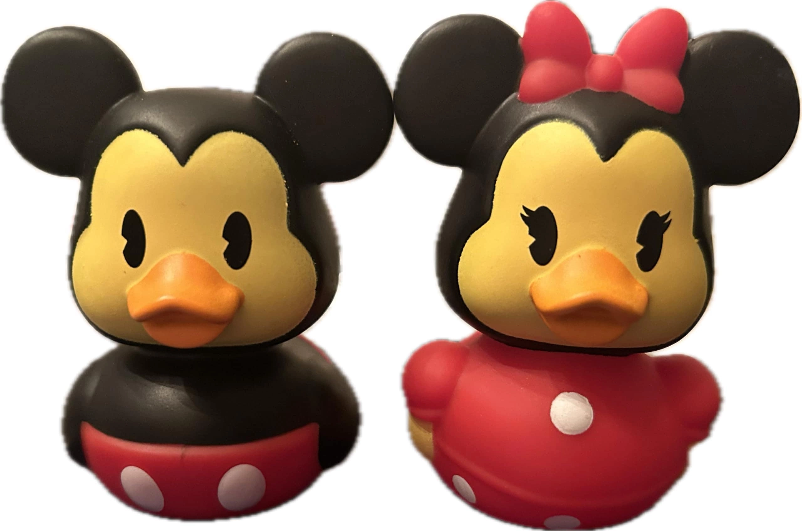 Just Play Rubber Ducks - Minnie and Mickey Mouse 2.5"