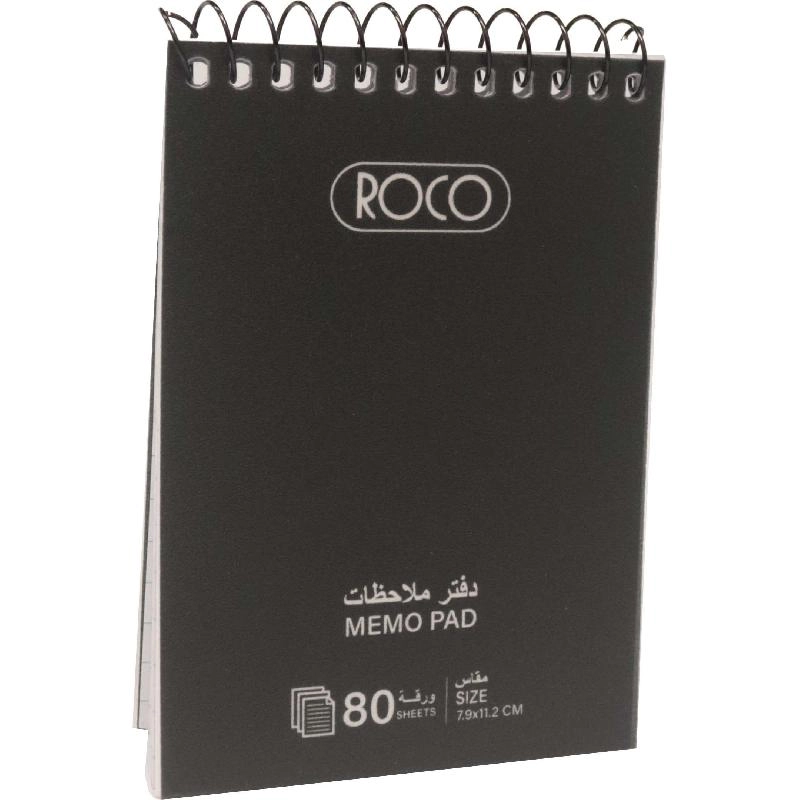 Memo Notebook A7 Spiral - Lined 60 Sheets