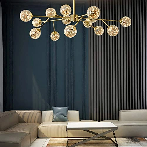 Magic Bean Molecule Chandelier