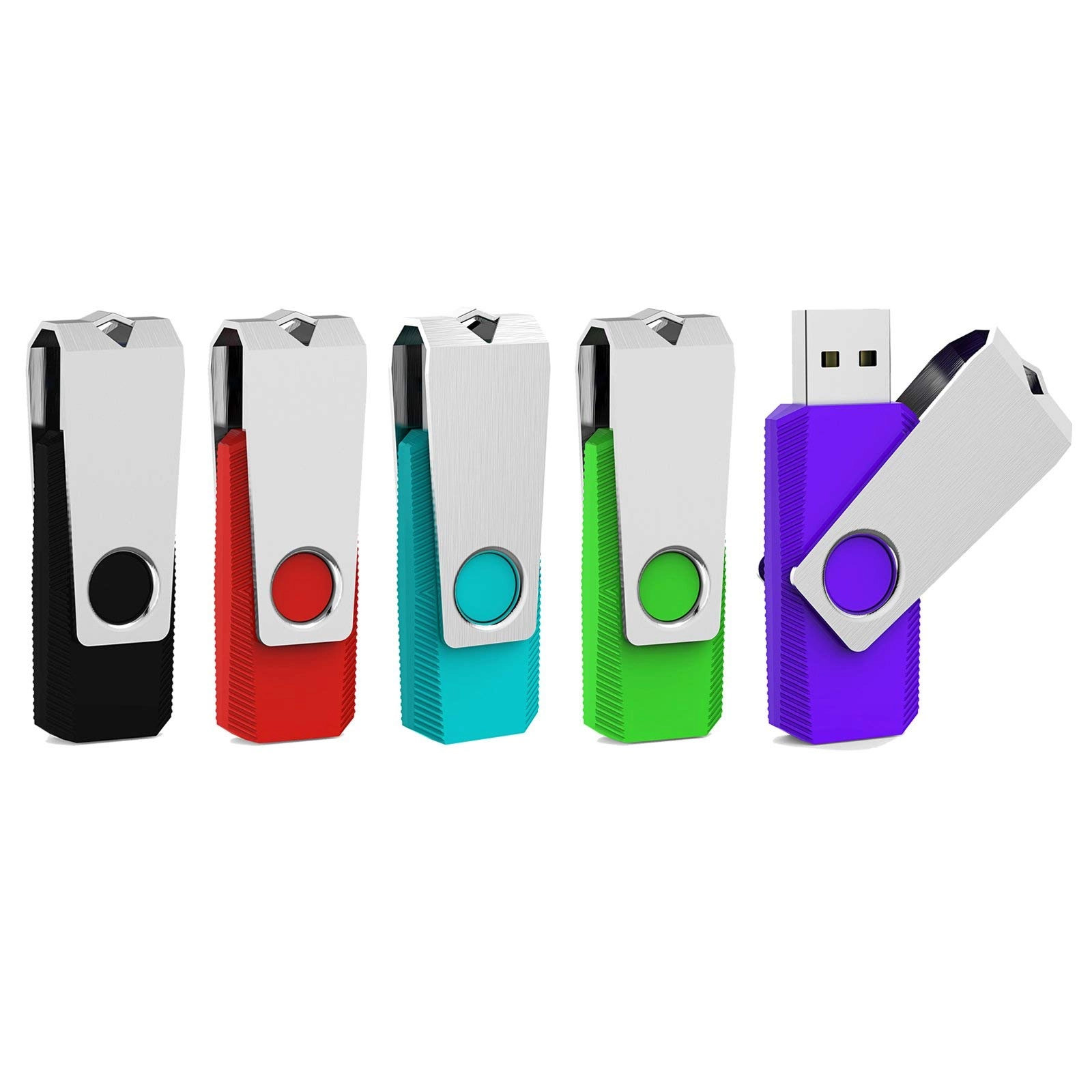 Aiibe Flash Drive - USB 2.0 USB Type A 128GB Pack