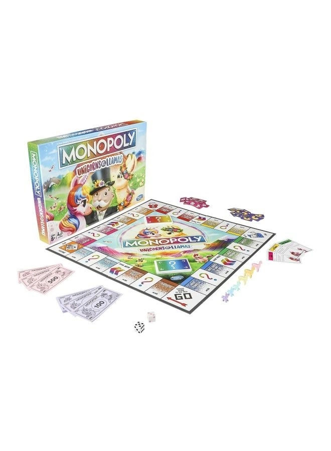 Monopoly Unicorns Vs Llamas