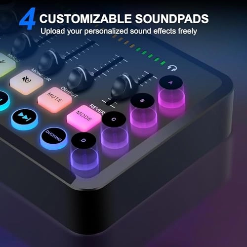 F11 Live Sound Card MC-88 USB Microphone - Dual BM 800 16 Sound Effects