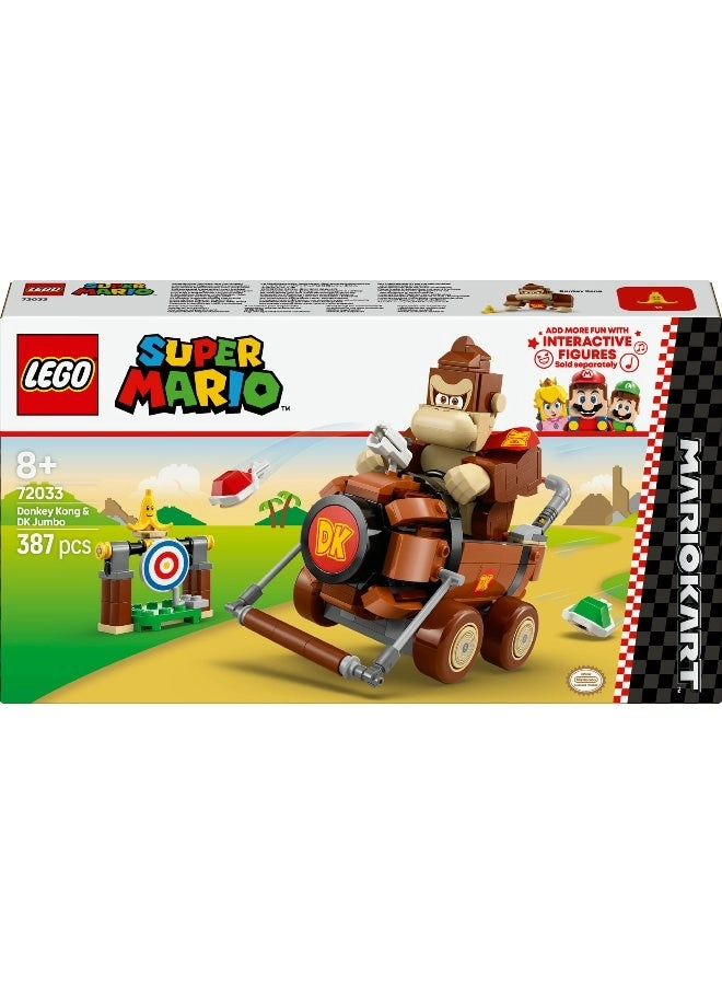 Super Mario Mario Kart Donkey Kong & DK Jumbo (72033)