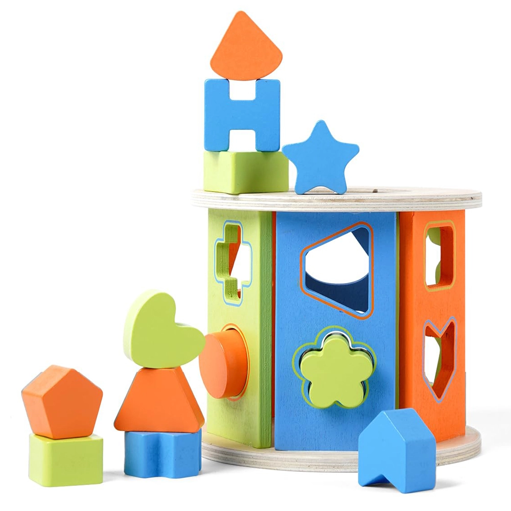 Little Story Wooden Activity Box - Suitable for 3 years and above 12 Pcs