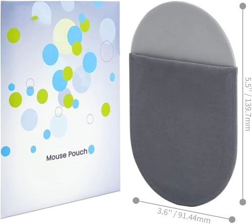 Universal Stick-on Mouse Pouch - Reusable No Glue Residue