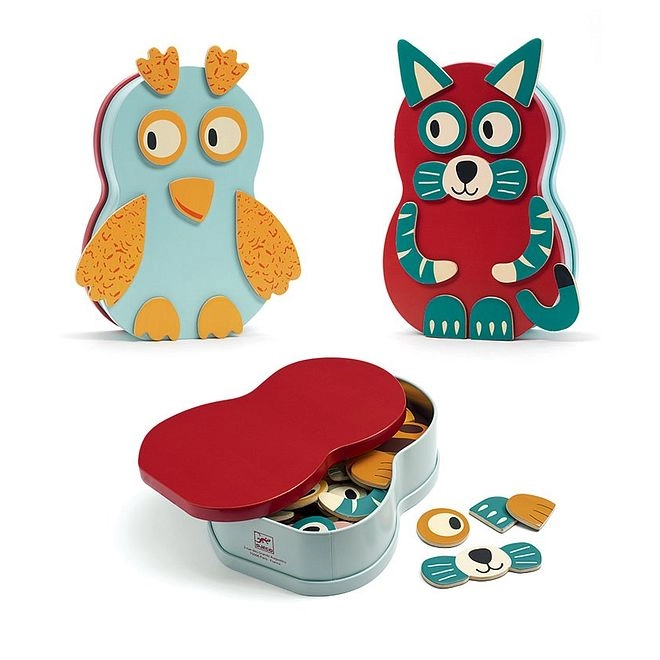 Animals Wooden Magnets - 2 Years+ 41 Pieces