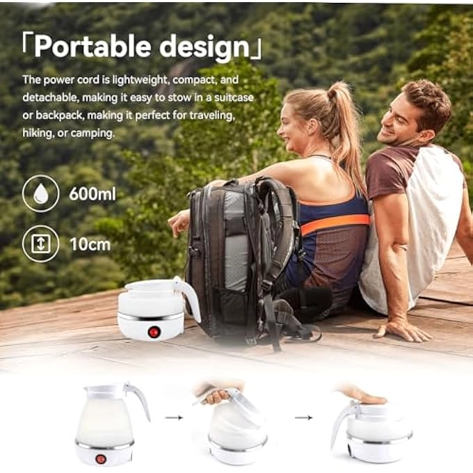 Foldable Collapsible Electric Kettle