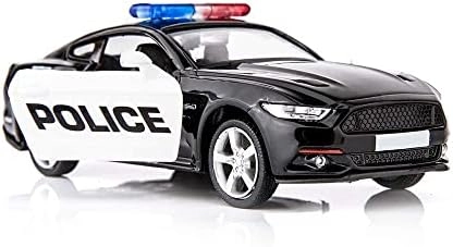 bdtctk Ford Mustang GT Police Car - 1:36 Diecast