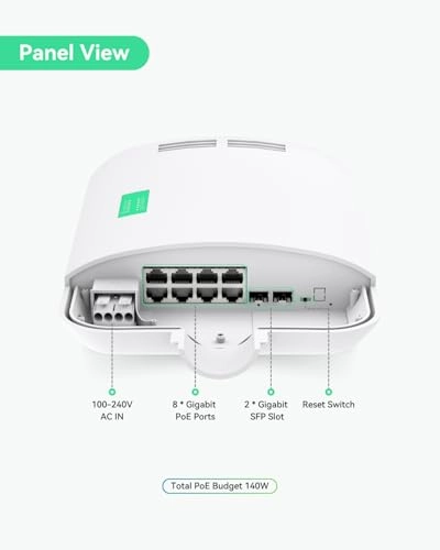 POE-SWR510GMP 10-Ports