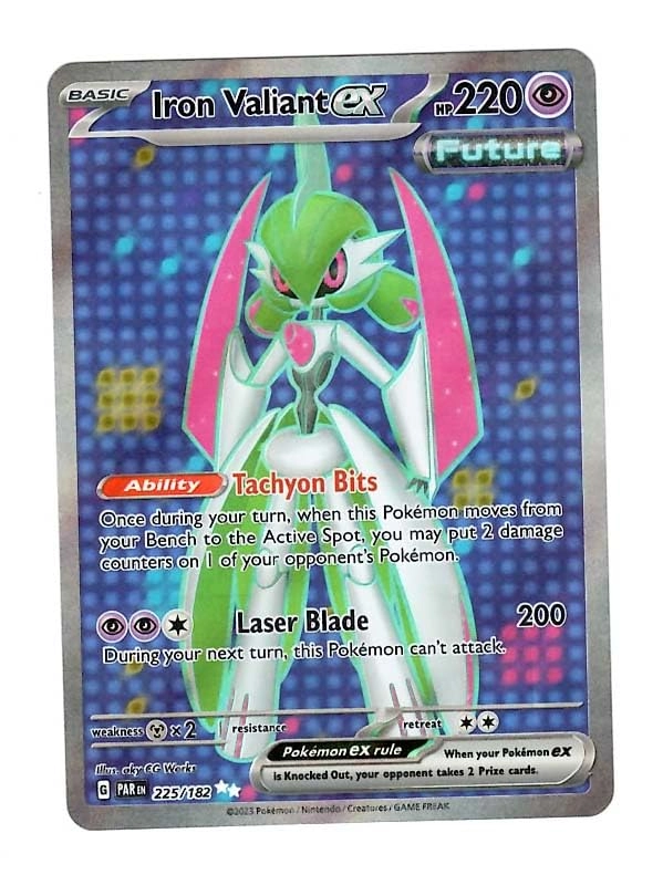 Pokémon Iron Valiant ex 225/182