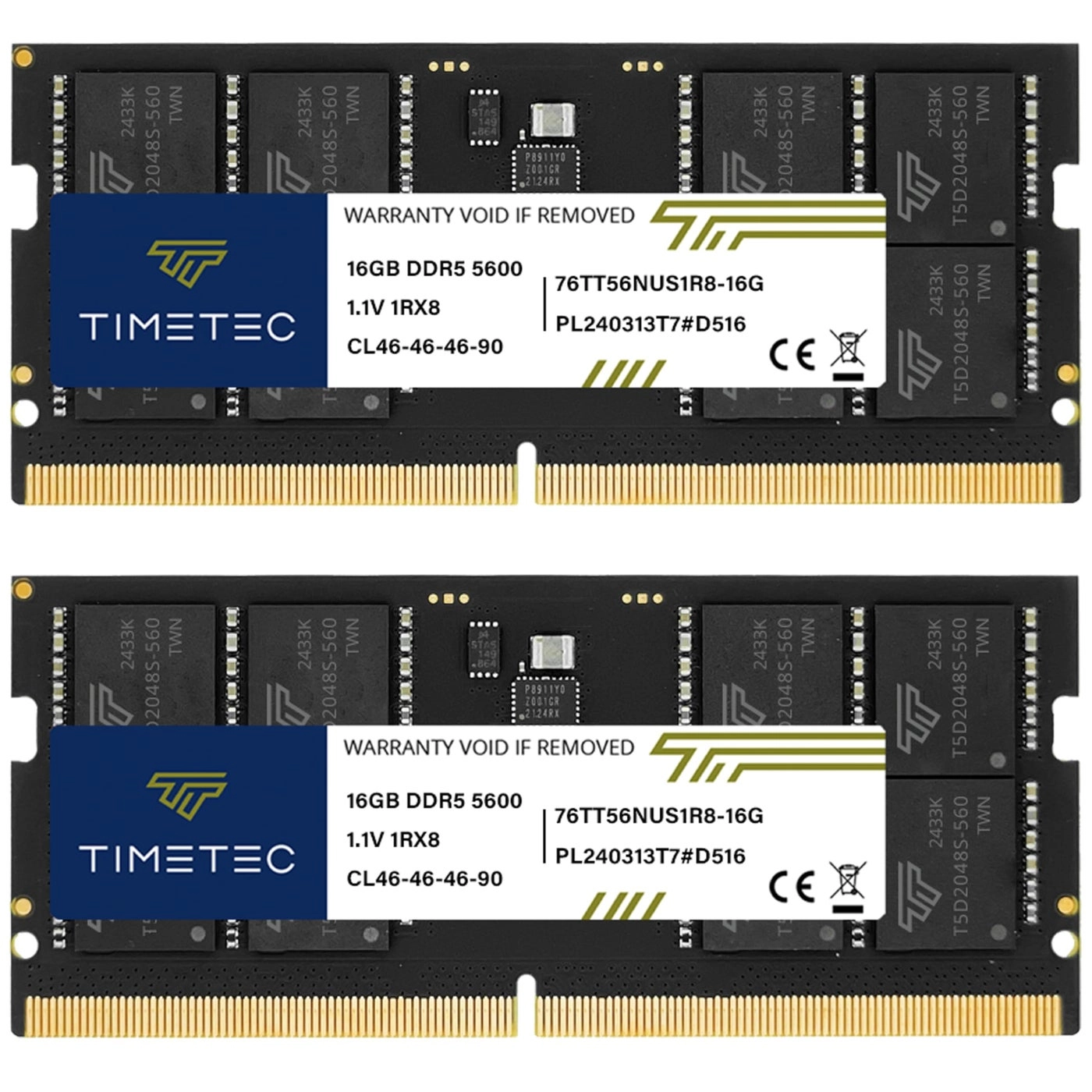 Premium - 32GB 5600MHz 262 Pin SODIMM DDR5