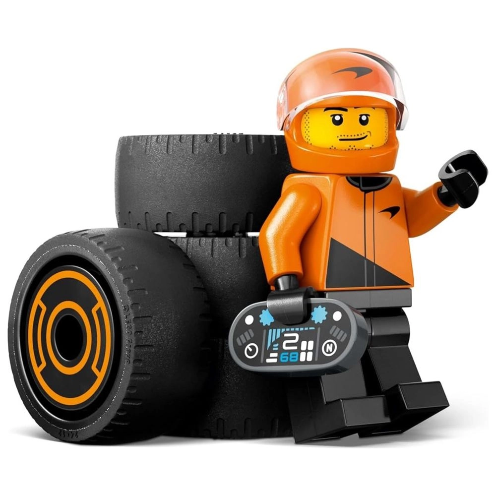 City F1 Driver With Mclaren Race Car (60442)