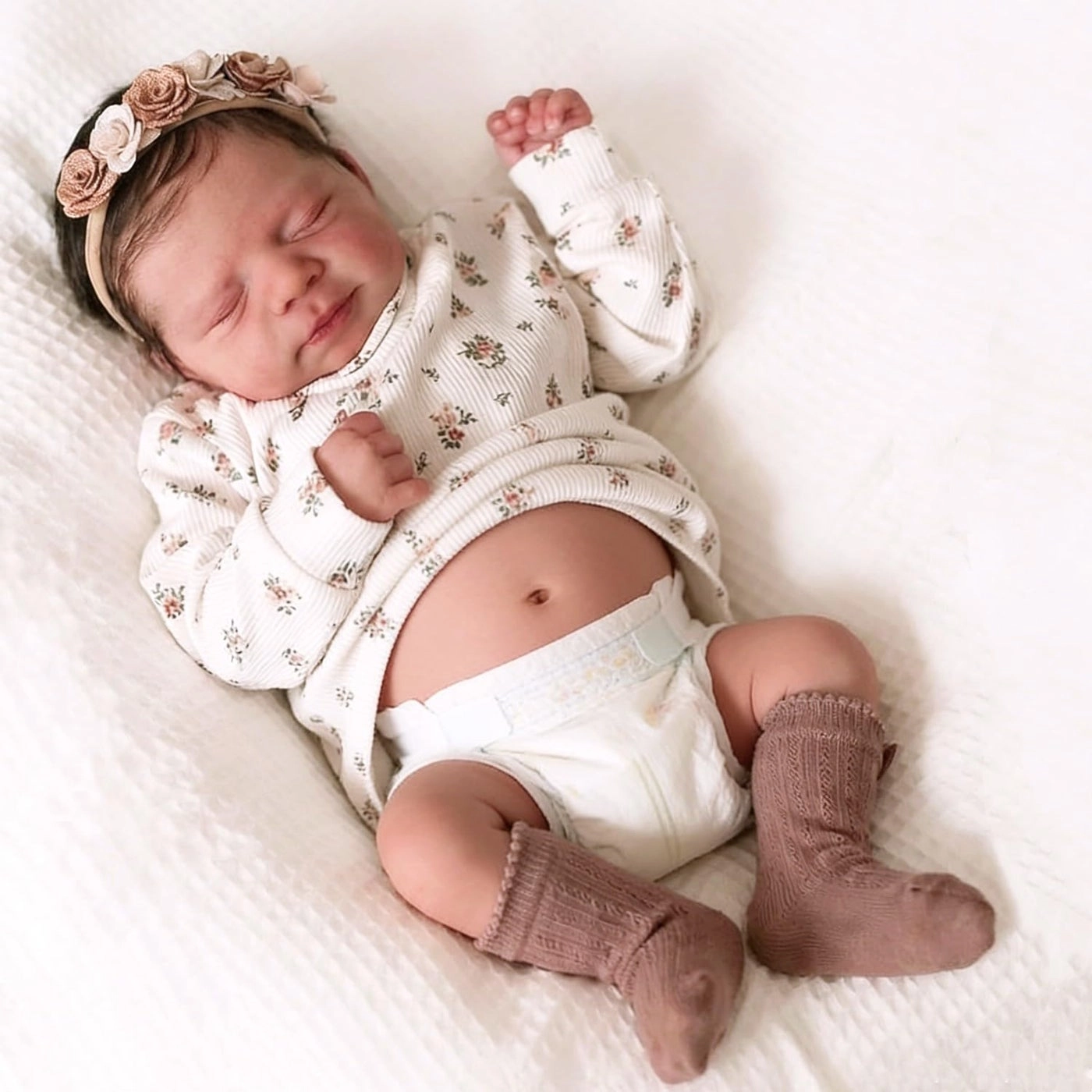 Reborn Baby Doll - 18 Inch Silicone Full Body Girl