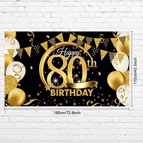 70s Theme Party Decorations Backdrop Banner - Birthday Party
