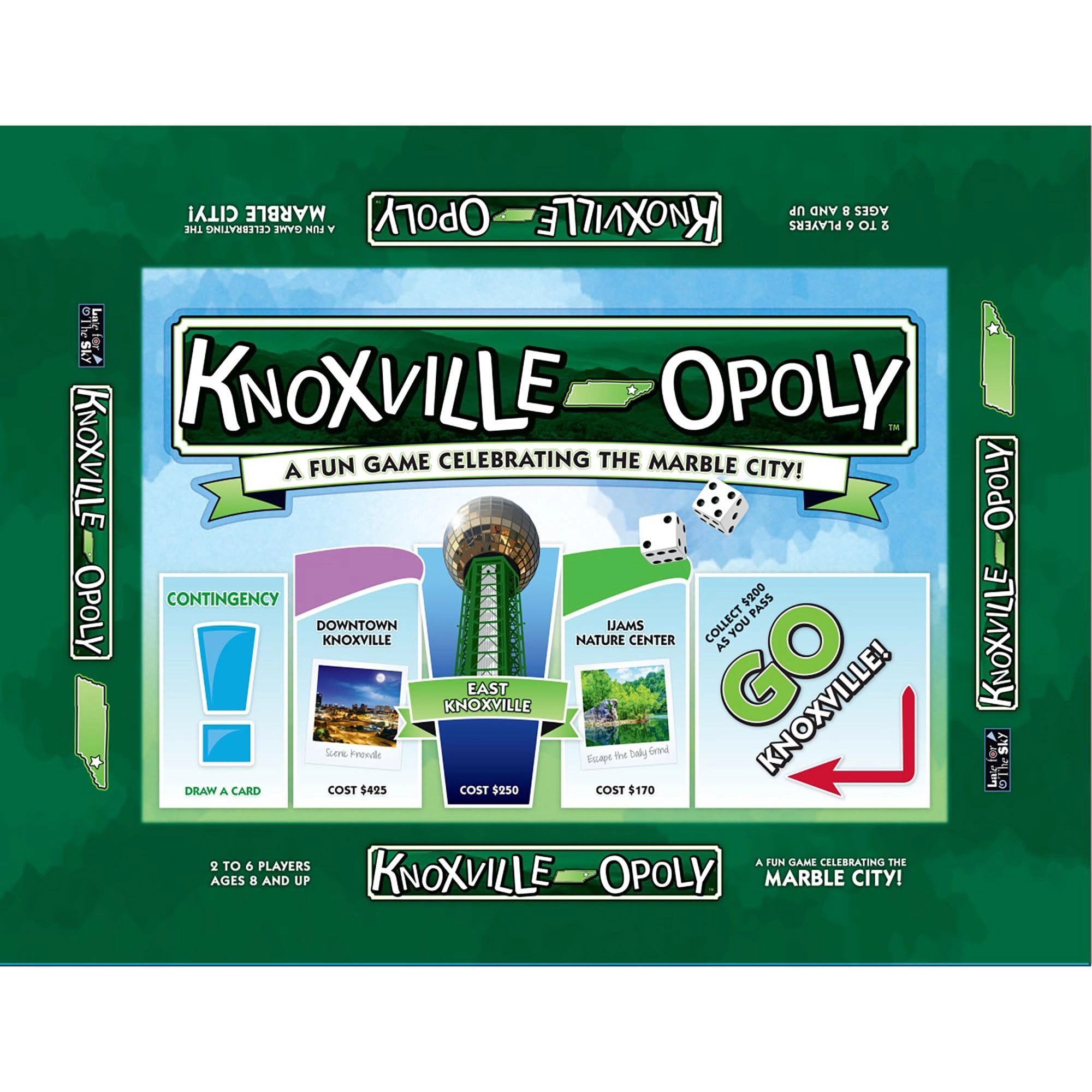 Late for the Sky Knoxville-Opoly: City Themed Family