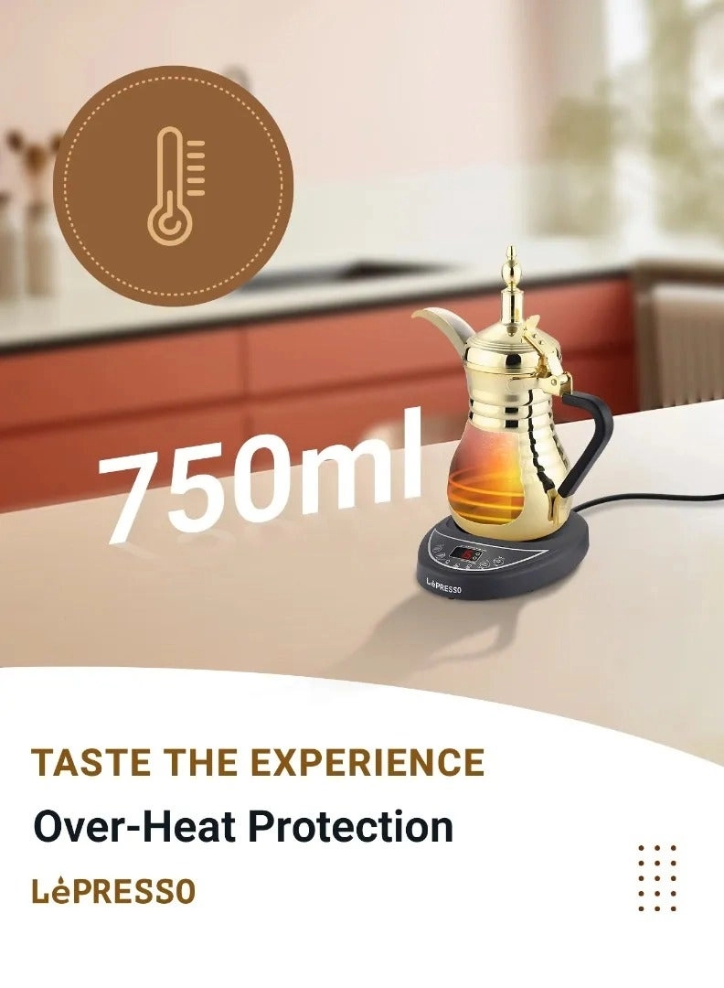 Electric Arabic Coffee Maker - 800W 0.75L
