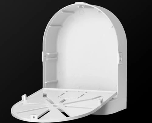 Security Camera Wall Mount Bracket - Plastic 2 x L-shap Dome Camera Bracket