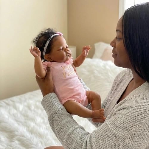 August Reborn Baby Doll - 19 Inch Biracial Ages 3+