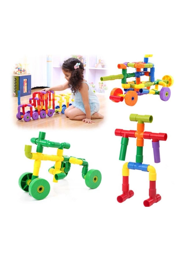 Tube Block Set - Construction 72 pcs