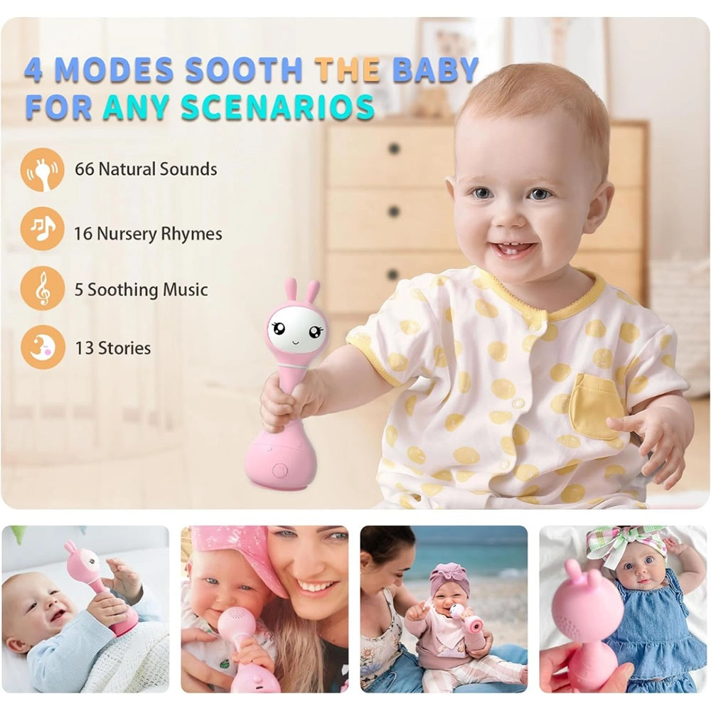 Smarty Shake And Tell Rattle - 0 Months