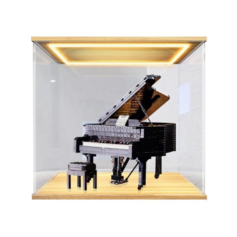 Clear Acrylic Display Case for Lego 76209 - 13.77x13.77x21.65in. Acrylic