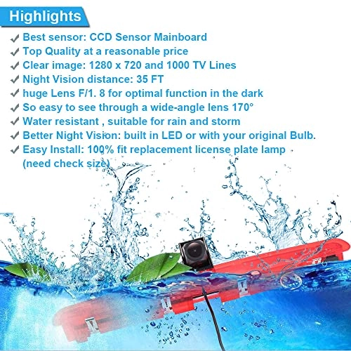 Reversing Camera - Night vision 628 x 586 pixels