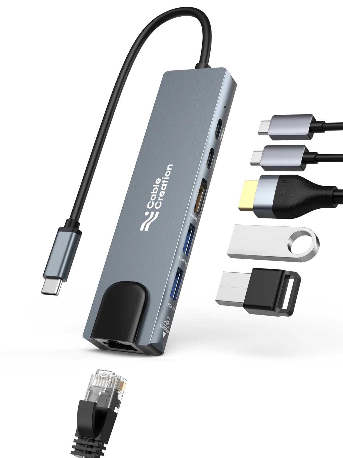 CableCreation USB C Hub