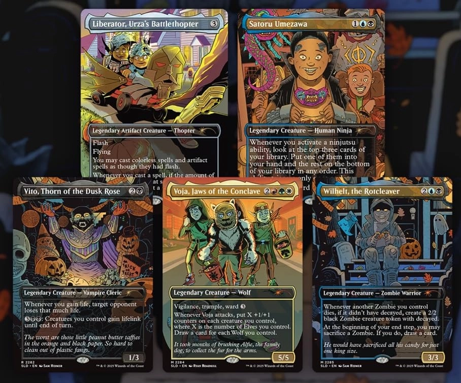 MTG Decks & More Secret Lair: Trick or Treat (Non-Foil Edition) - English 5pcs