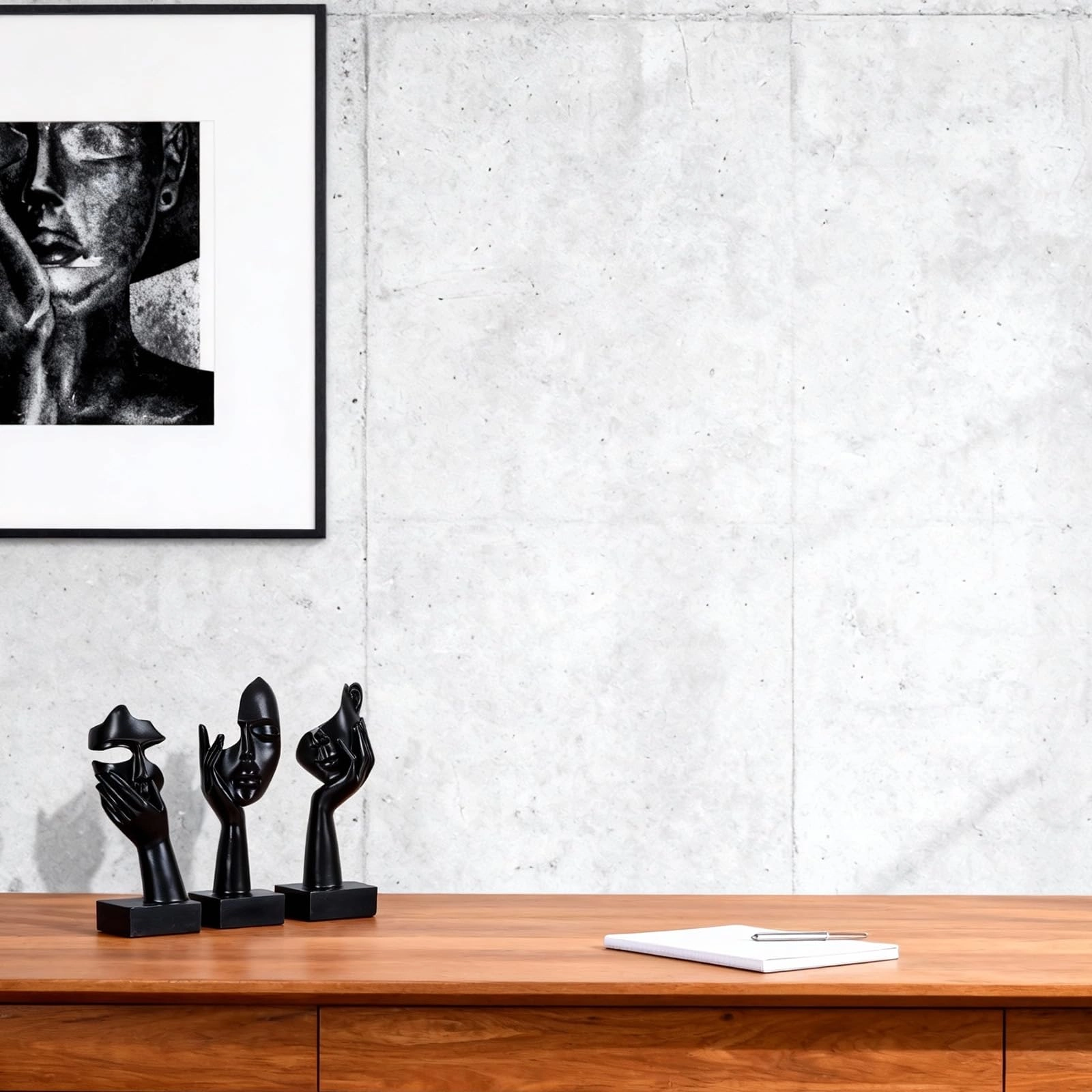 Thinker Statue - Plastic, Resin