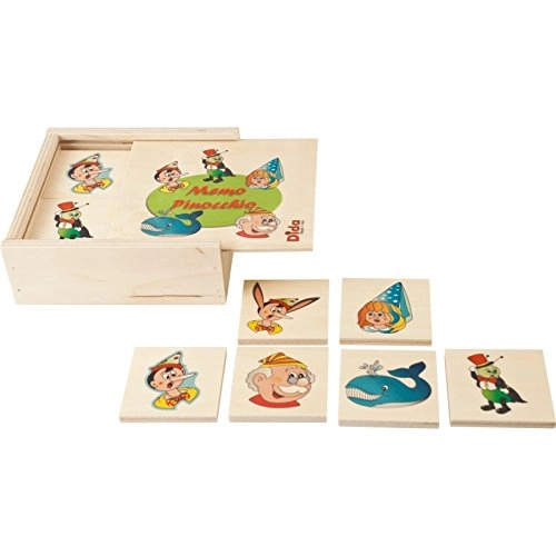 Memory Pinocchio - 3 years and up 20 pieces