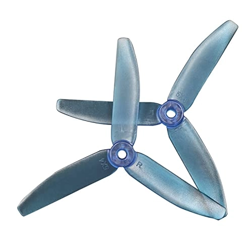 V2 5X4X3 3-Blade PC Propeller - 5inch 30Pairs Purple
