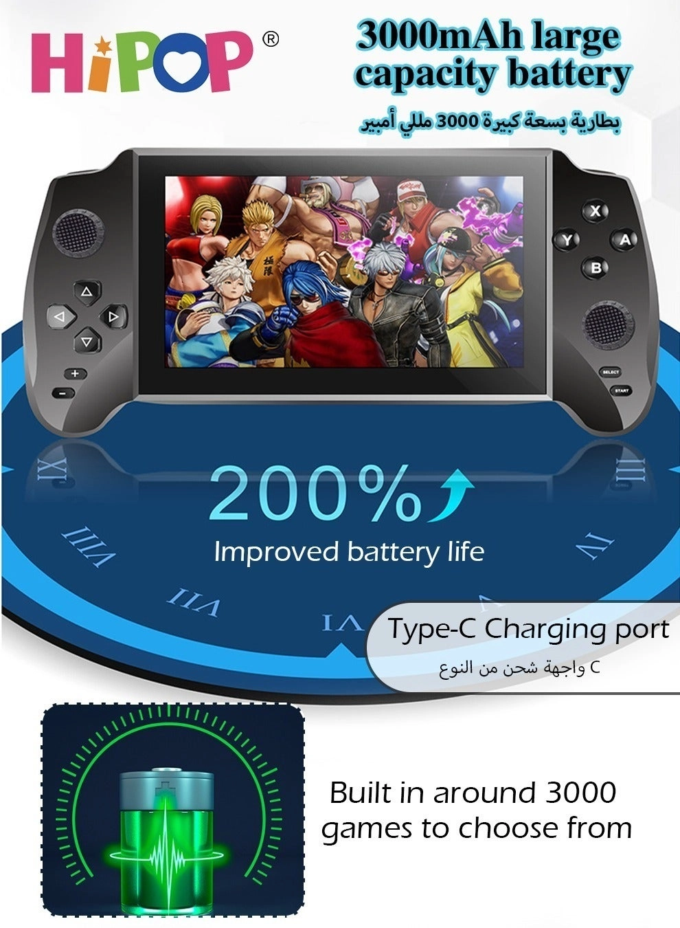 X13 - 5.5 Inch HD Screen 3000mAh Battery